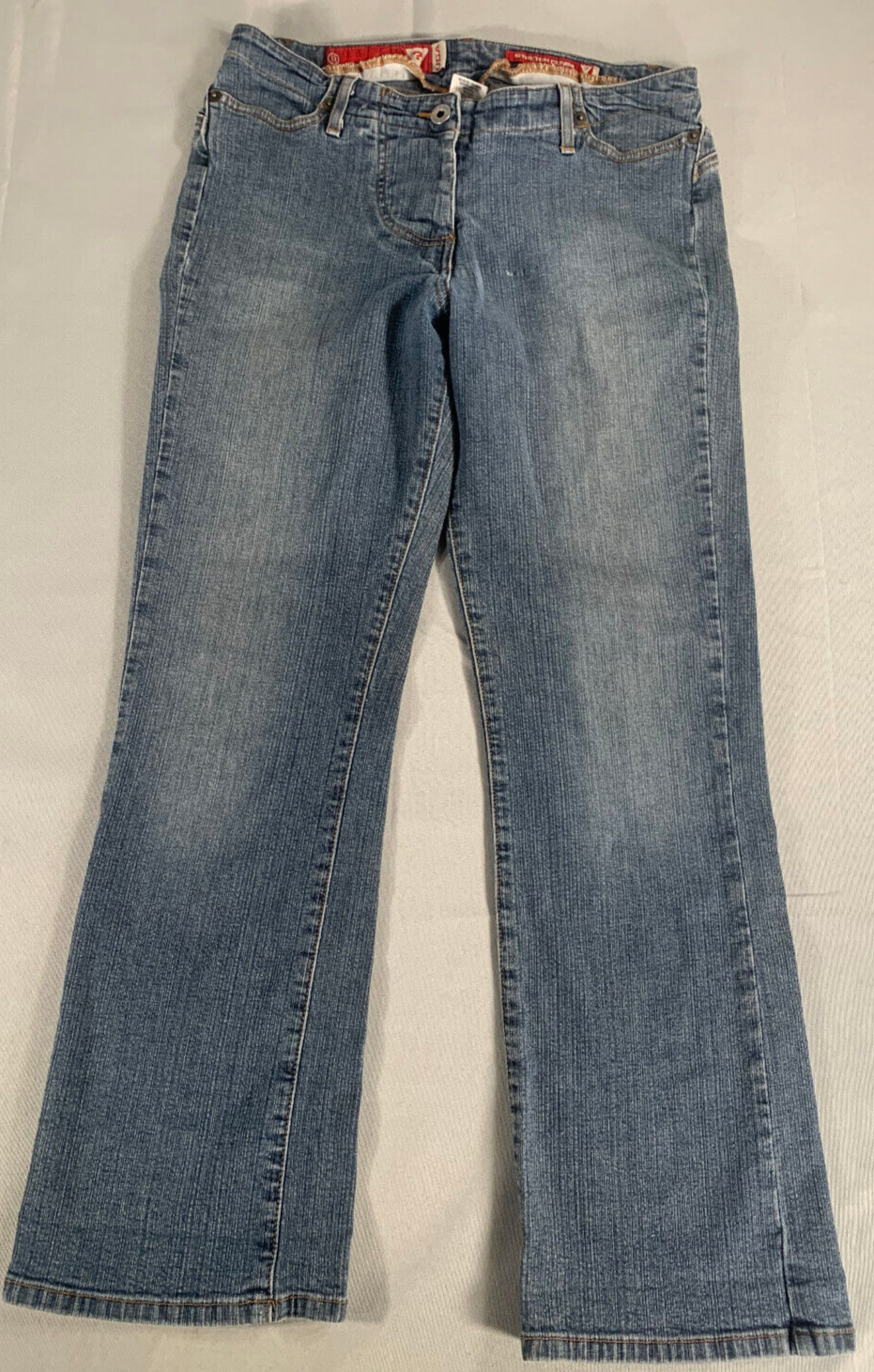 Guess Jeans Starlet Slim Bootcut Women 30x26 Blue Stretch Denim Mid Rise USA 138