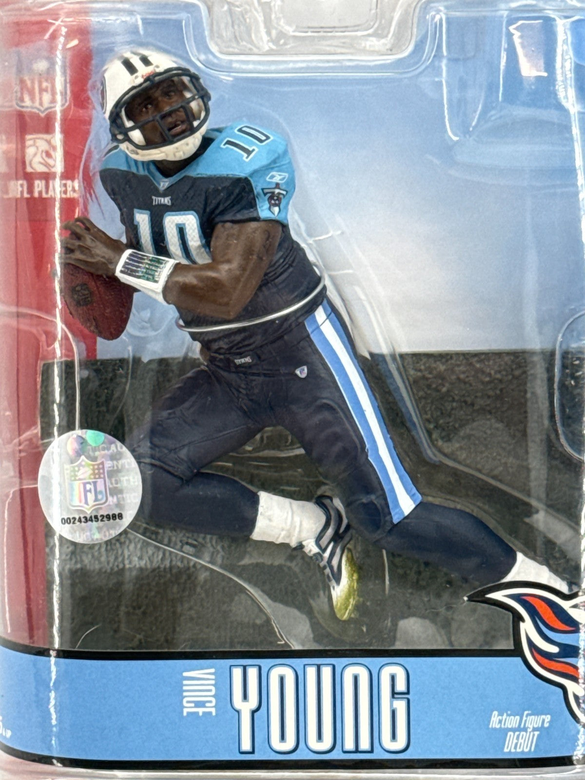 McFarlane NFL Series 15 Vince Young Tennessee Titans QB #10 Action Figure Debut