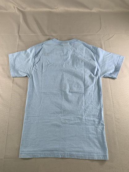 Hanes Shirt Mens Small Blue Wild LA Bear Skyline Graphic T-Shirt Tee California