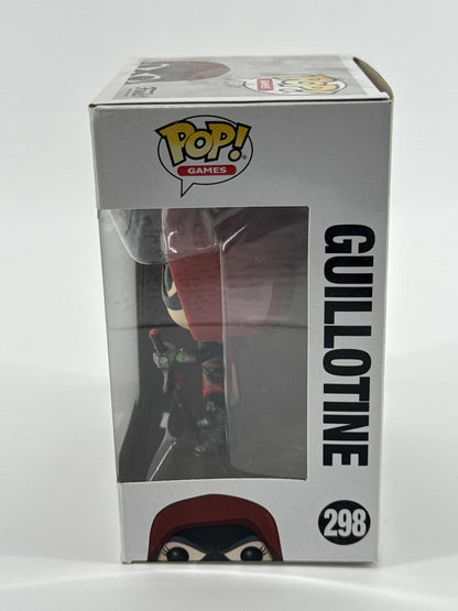 Funko Pop Games Marvel Contest Of Champions Guillotine 298 Figure Red Vinyl Box