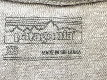 Patagonia 53335FA21 Long Sleeve Crewneck Shirt Unisex XS Gray Hemp Organic
