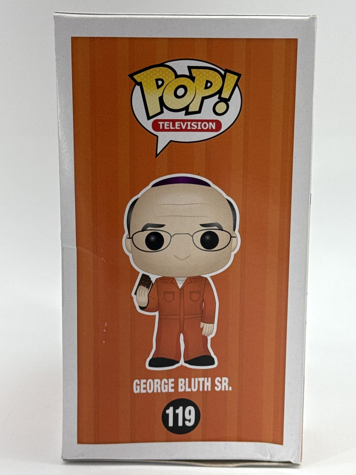 Funko Pop Arrested Development George Bluth Sr #119 Vinyl Figure Orange TV NWT