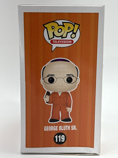 Funko Pop Arrested Development George Bluth Sr #119 Vinyl Figure Orange TV NWT