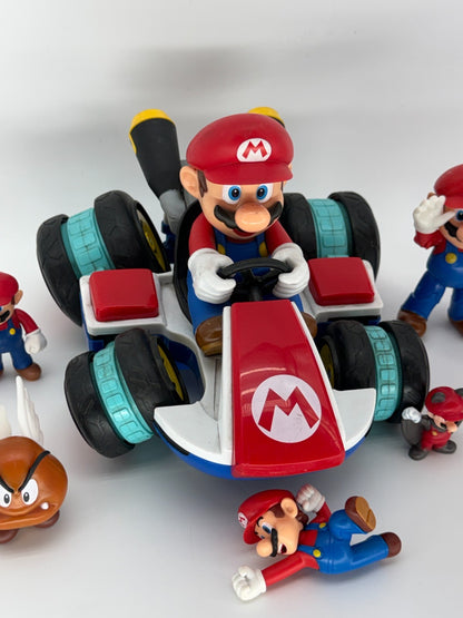 Super Mario Kart Toy Lot Mario Figures Goomba Mixed Set Nintendo Accessories 973