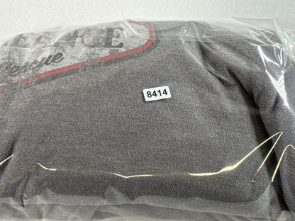Netflix Army Dead Las Vengeance Streetwear Zip Hoodie XL Gray Cotton Graphic Men