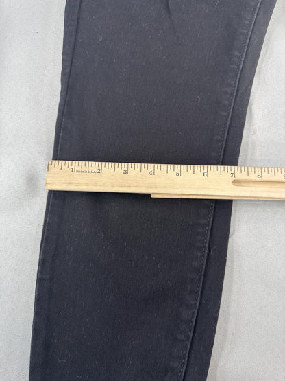 Levi Strauss Jogger Pants Mens W30 Black Signature Gold Casual Athletic Stretch