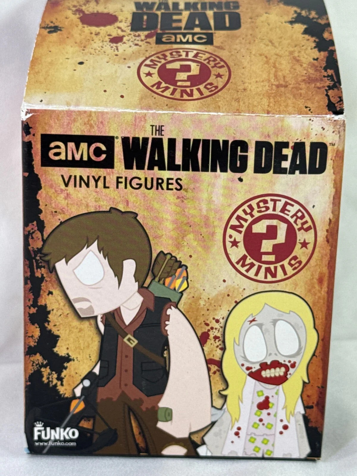 Funko Walking Dead Mystery Minis Tank Walker Vinyl Figure Series 1 Blood Splatte