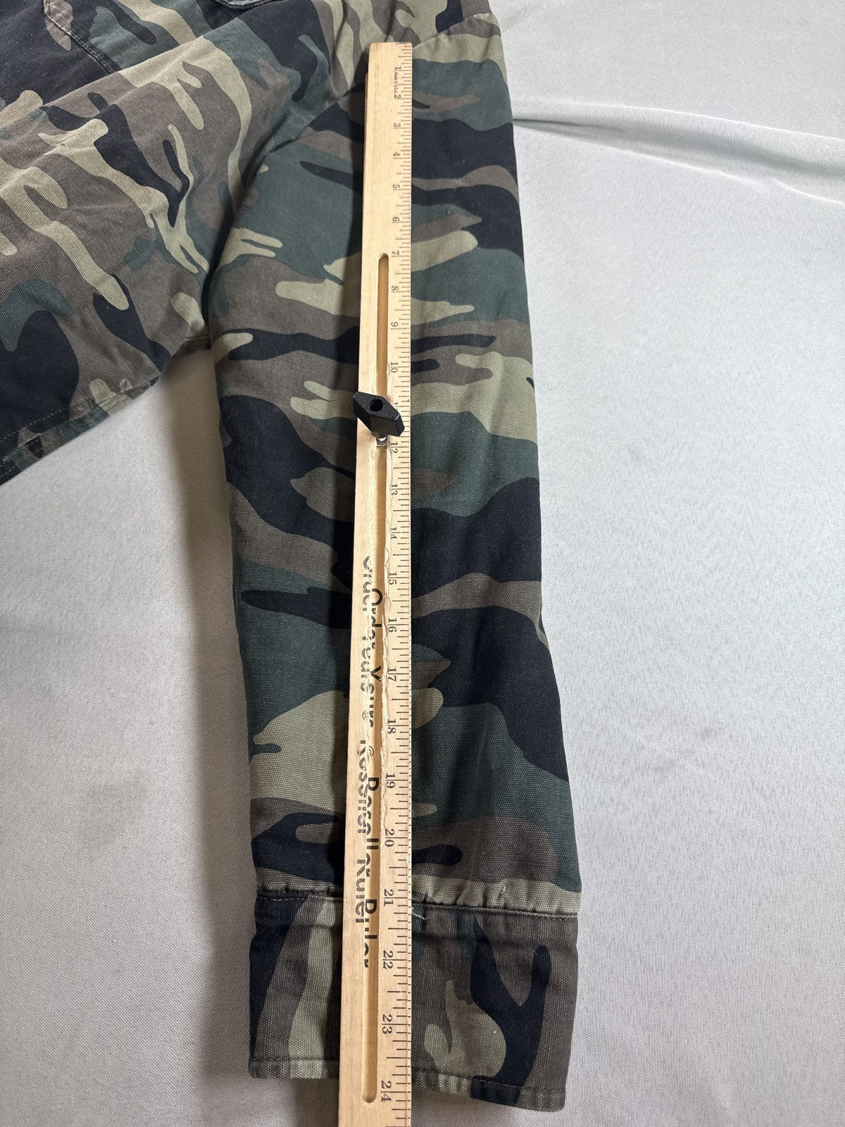 Dickies Camouflage Button Up Shirt 4XL/4XG/4TG Mens 4XL 100% Cotton Long Sleeve