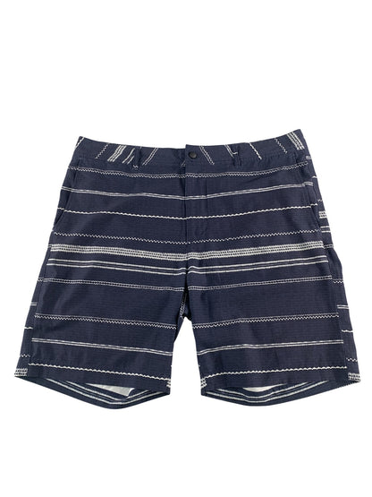 Surfside Supply Shorts Mens 36 Stripe Drawstring Swim Trunks Boardwalk Apparel