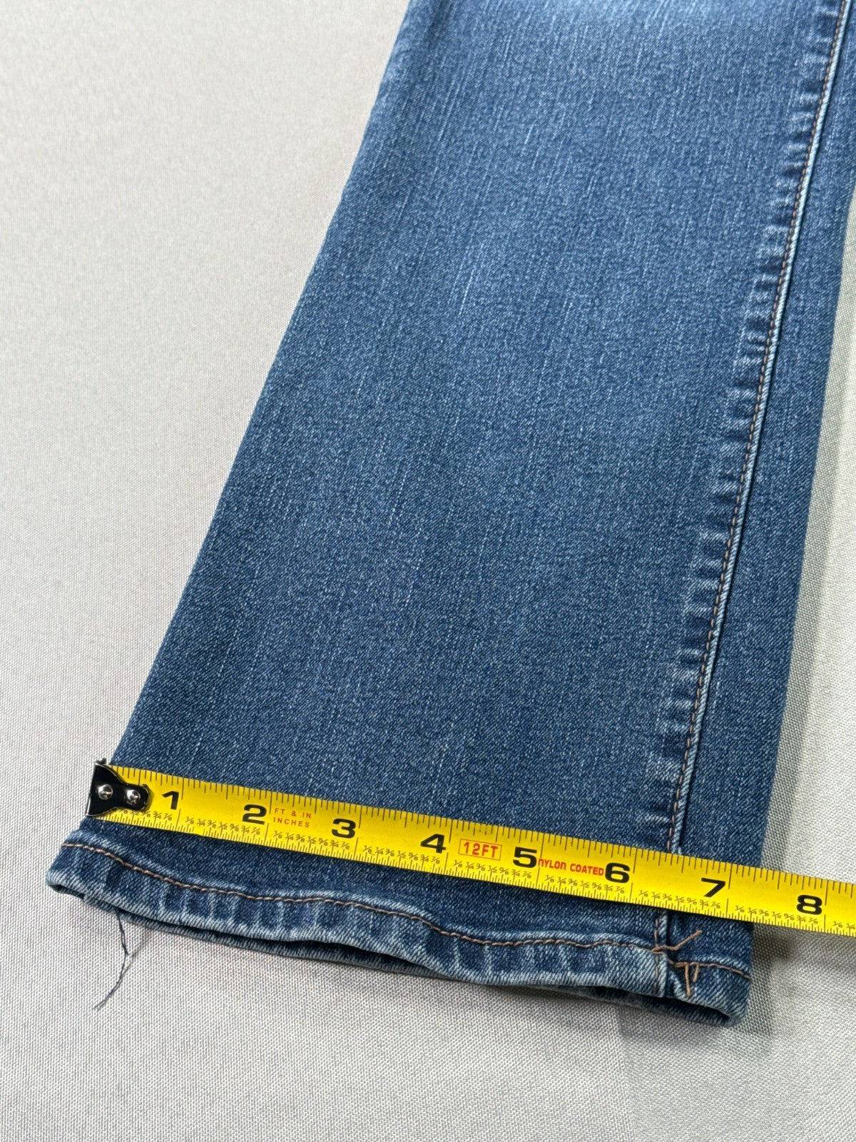 d.jeans Bootcut Womens Jeans 6 Medium Wash Blue Stretch Mid Rise Repreve Denim