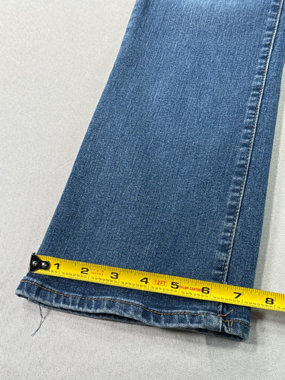 d.jeans Bootcut Womens Jeans 6 Medium Wash Blue Stretch Mid Rise Repreve Denim