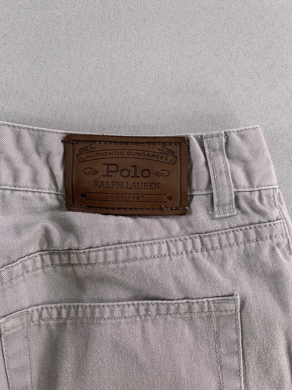 Polo Ralph Lauren Jeans Mens 34 Straight Fit Classic Five Pocket Embroidered RL