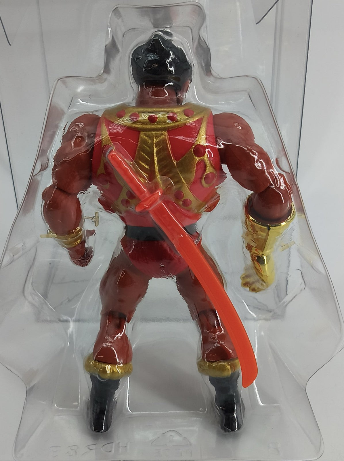 MOTU Origins Jitsu Action Figure Mattel Challenge of Jitsu Comic Loose 6691 Red