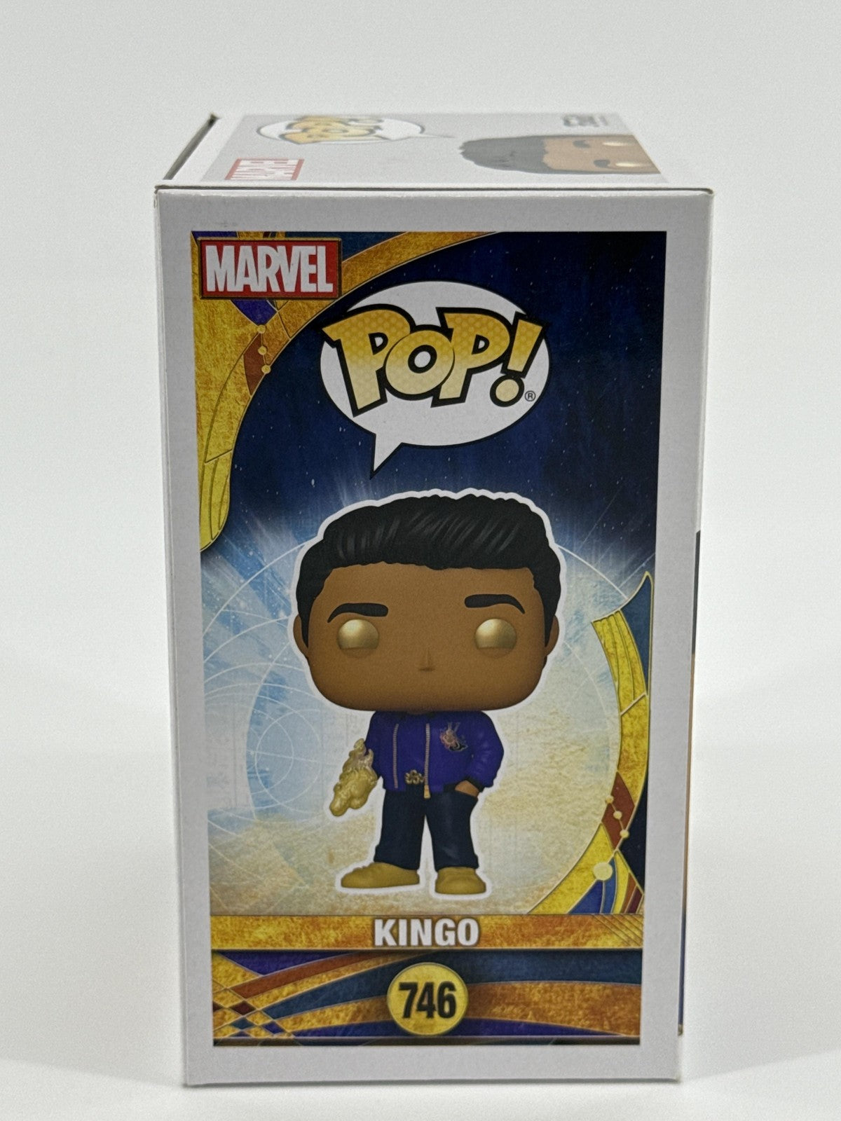 Funko Pop Marvel Eternals Kingo #746 Marvel Collector Corps Exclusive Standard