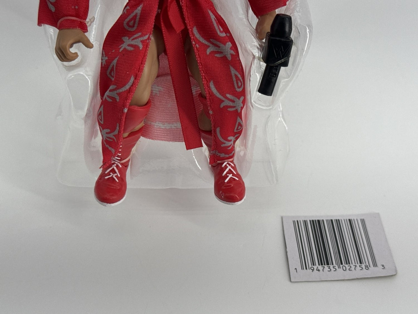 WWE Ultimate Edition Ric Flair Figure Red Robe Mattel 6719 Loose Extra Hands Mic