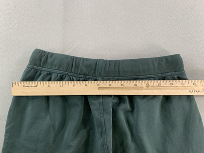 Electric & Rose Sweatpants Womens Small Green Gray Ombre Dip Dye Joggers Pockets