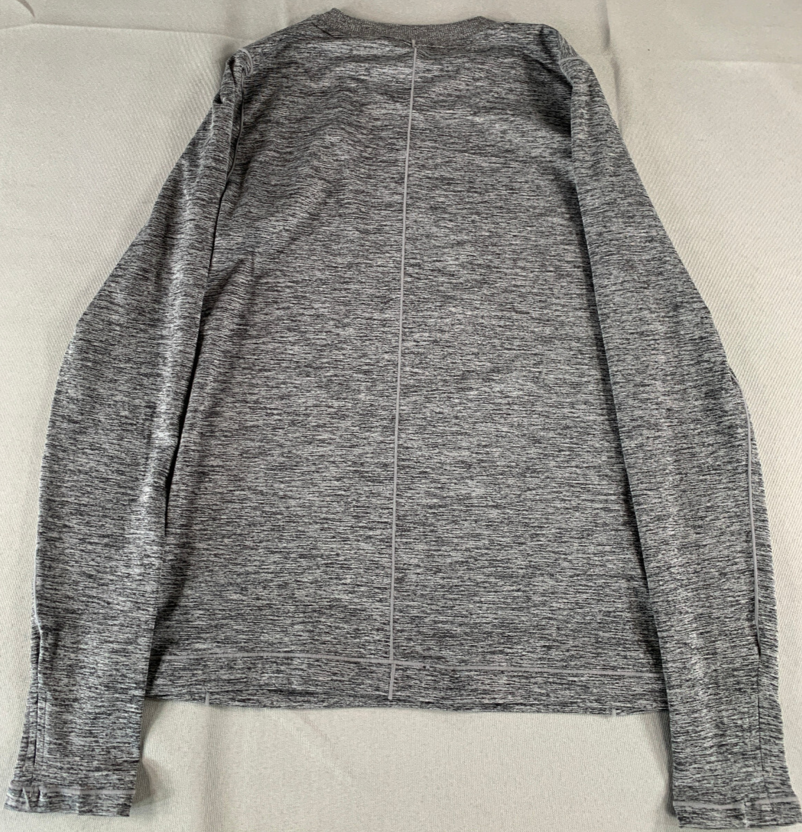 Alpine Design Womens Small Black Heather Long Sleeve Knit Top UPF 50+ Sun Protec