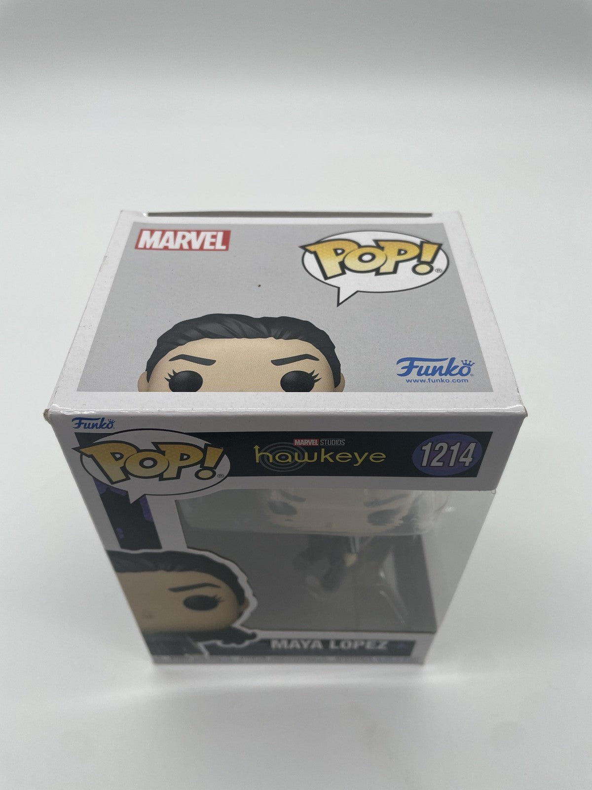 Funko Pop Marvel Hawkeye Maya Lopez #1214 Vinyl Figure Standard Black Common