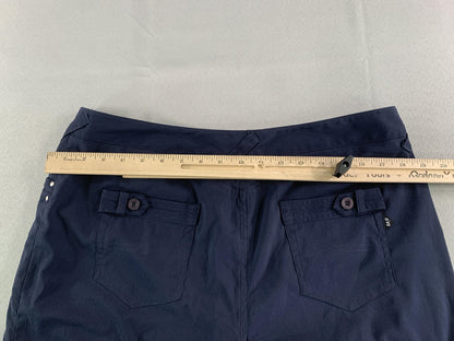 Nivo by Lanctot Shorts Womens 8 Stretch Golf Bermuda Pockets Casual Athletic 94