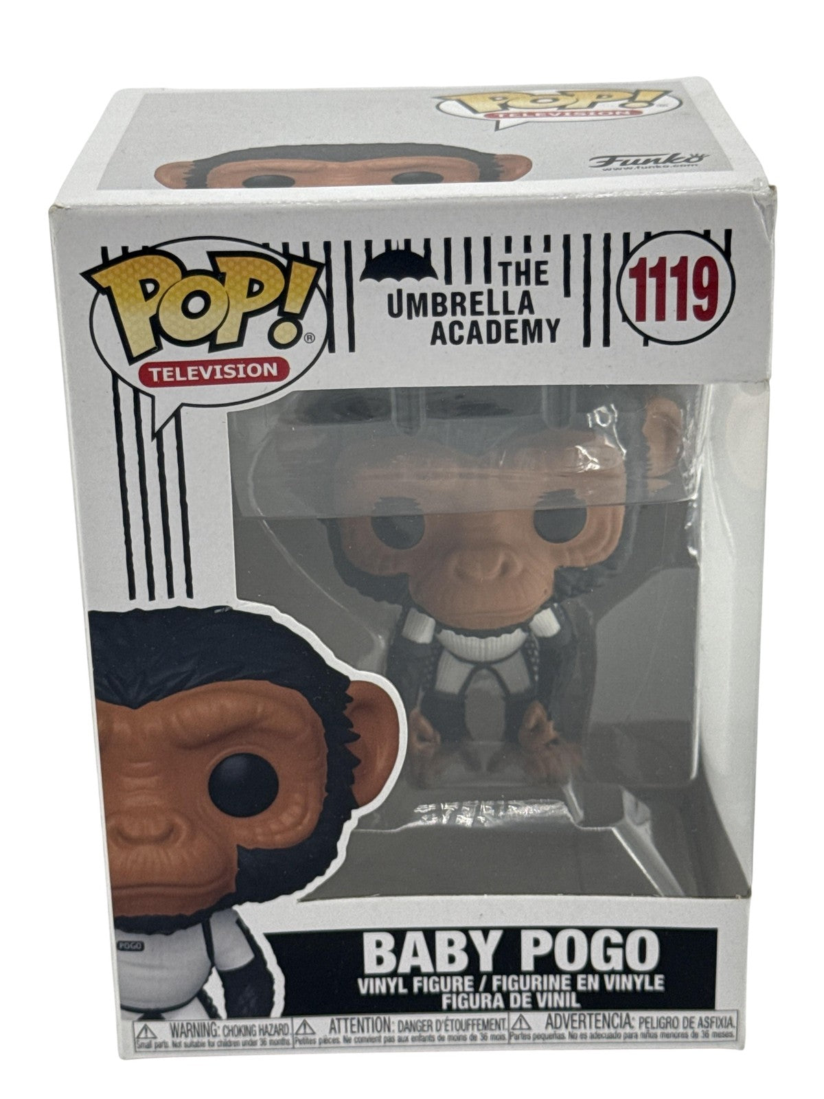 Funko Pop Television The Umbrella Academy Baby Pogo 1119 Vinyl Figure Multicolor