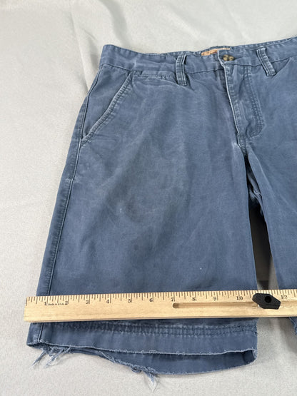 Tommy Bahama Shorts 32x10 Unisex Blue 100% Cotton Made in China Denim