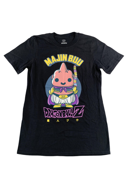 Dragon Ball Z Majin Buu Shirt Mens Small Black Funko Pop Tees Anime Tee Graphic