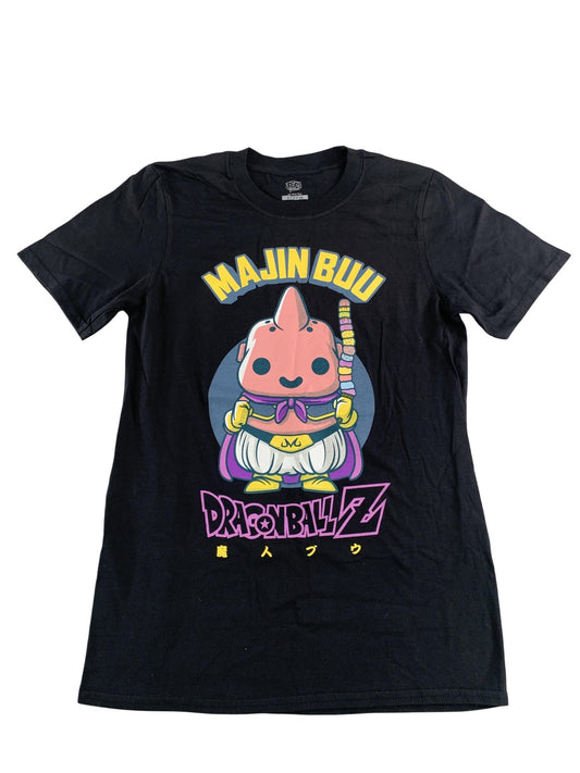 Dragon Ball Z Majin Buu Shirt Mens Small Black Funko Pop Tees Anime Tee Graphic