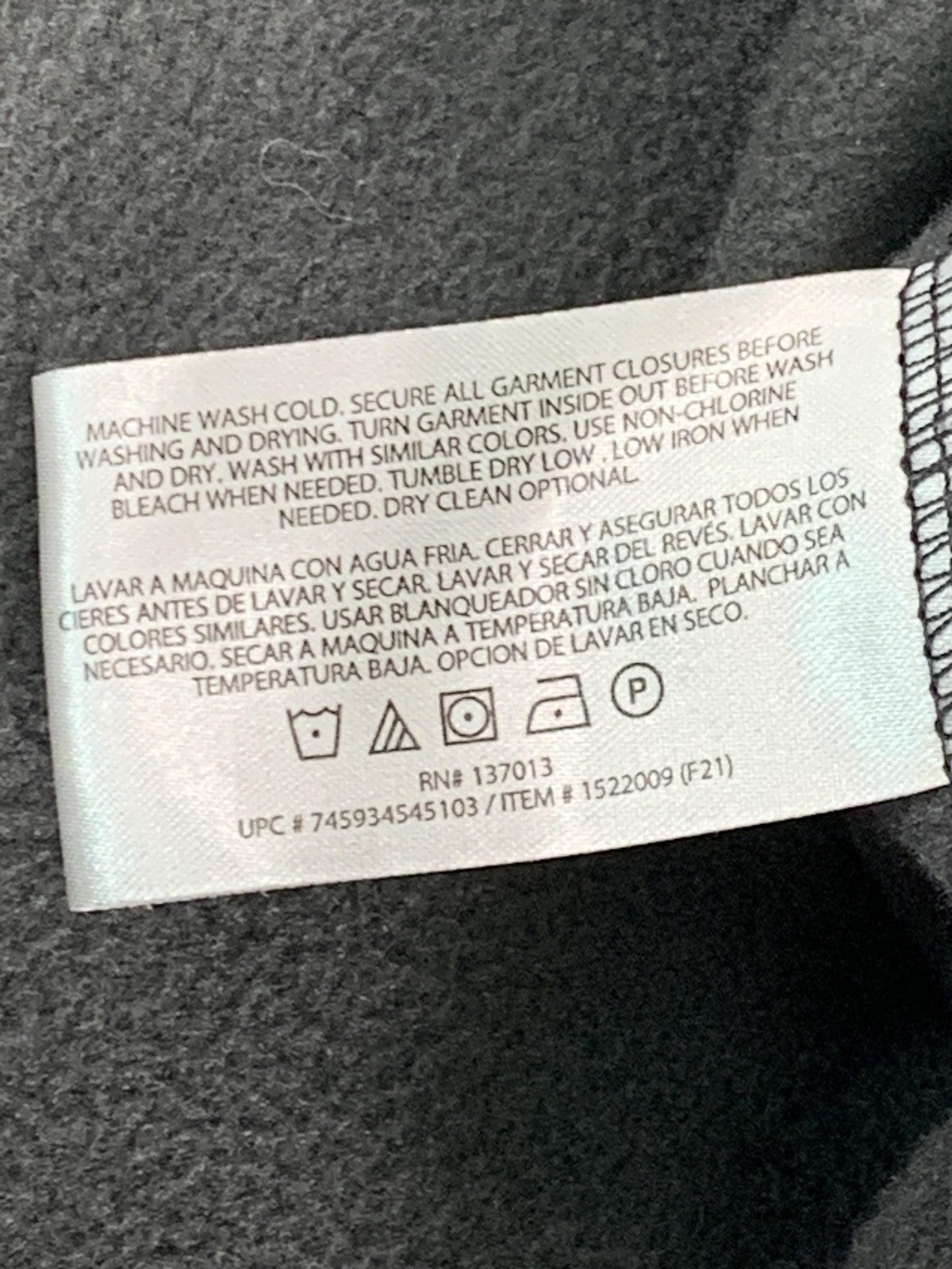 Orvis Jacket Mens Medium Gray Black Full Zip Performance Outdoor Layering Fleece