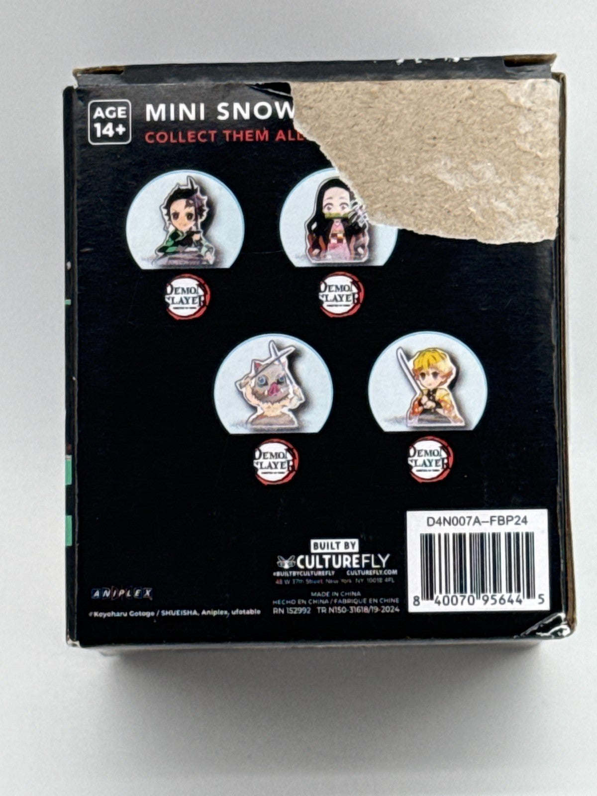 Demon Slayer Funko Minis Giyu Tomioka + Snow Globe Lot Anime Figures NIB Apparel