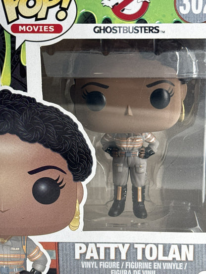 Funko Pop Patty Tolan 302 Ghostbusters 2016 Vinyl Figure Displayed Pre-Owned