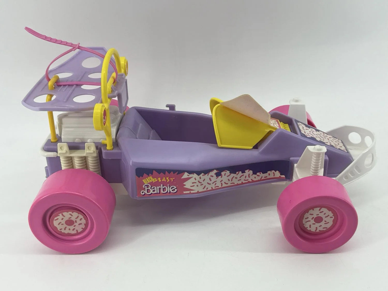 Vintage 1987 Mattel Barbie Blast Purple Jeep Dune Buggy Vehicle Toy Doll Hasbro
