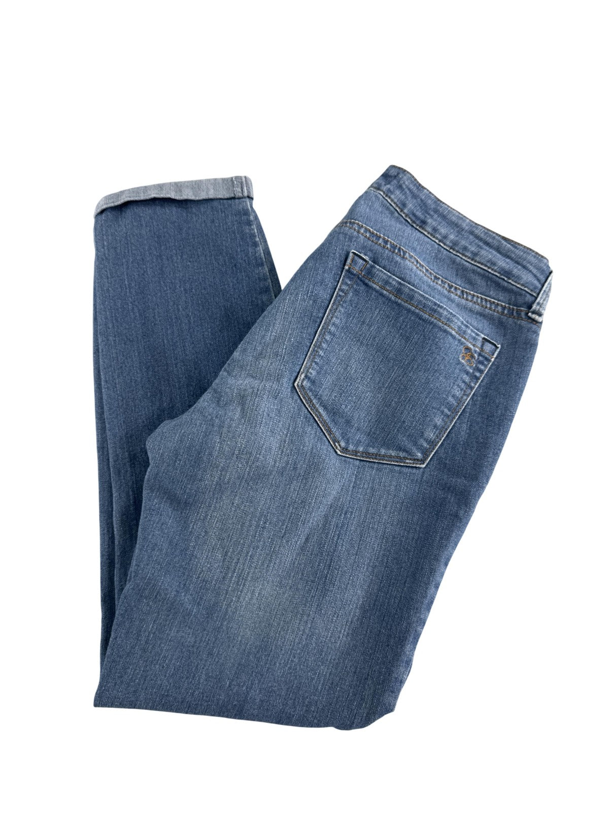 Jessica Simpson Jeans Womens 4 Rolled Crop Skinny Stretch Denim Casual Pants 54