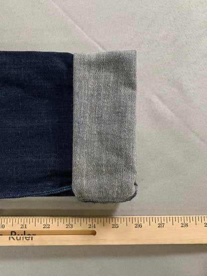 Banana Republic Skinny Jeans Women 27 Dark Wash Cuffed Stretch Denim Classic Fit