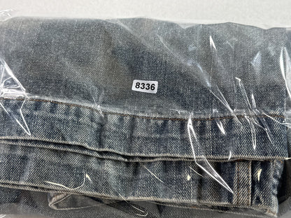 Diesel 737 Bermuda Shorts L Blue 100% Cotton Loose Distressed