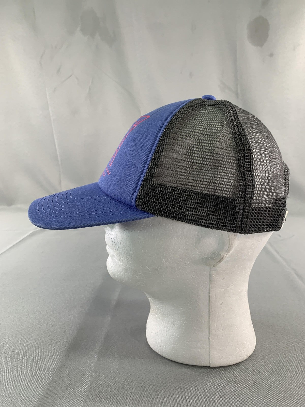 O'Neill Hat Cap Snap Back Mens One Size Blue Black Trucker Mesh Sea You Later