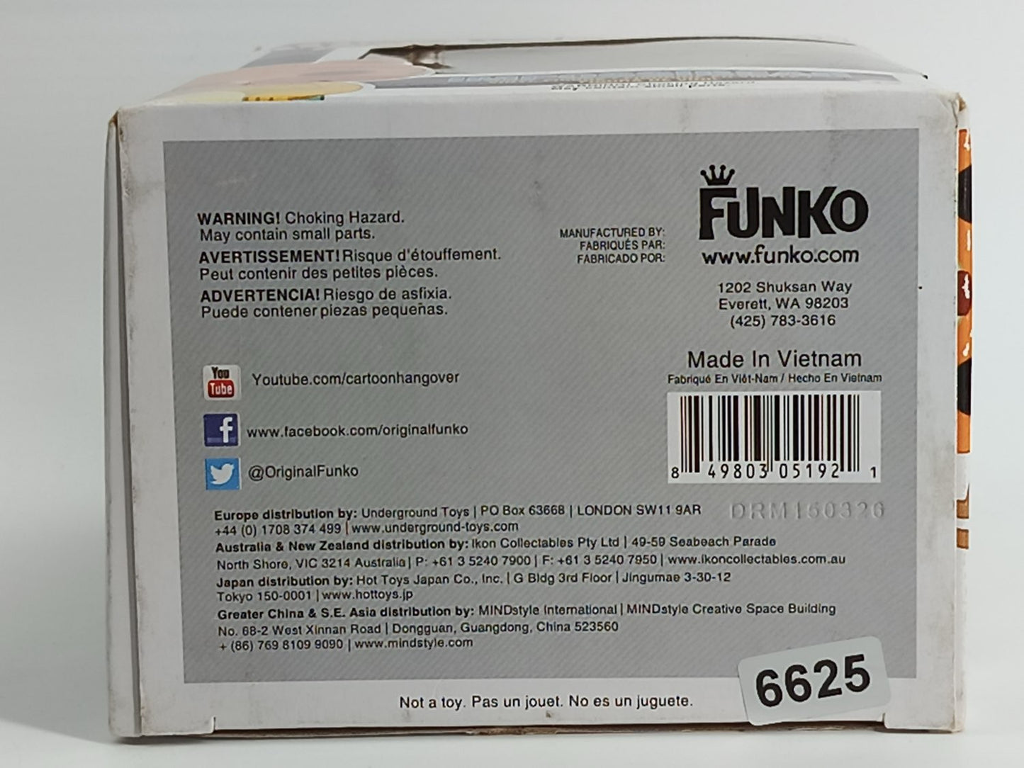Funko Pop Impossibear #26 Bravest Warriors Vaulted 2014 Animation Figure Pre-Own