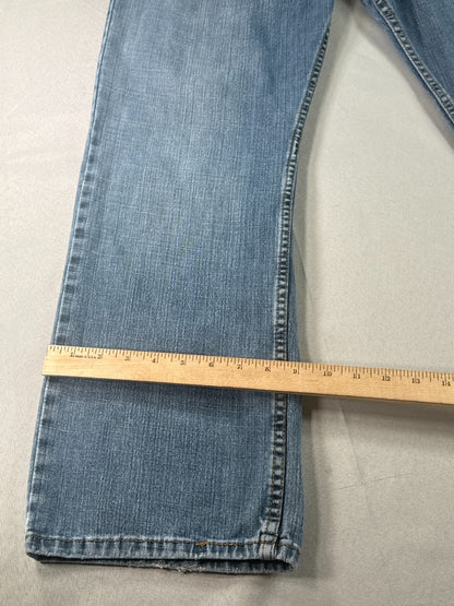 Levi Strauss Signature Capri Jeans Womens 10 Light Wash Denim Mid Rise Crop