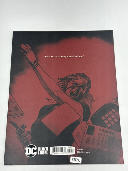 DC Comics Joker/Harley Criminal Sanity #5 Black Label Comic Book Modern Age 6870