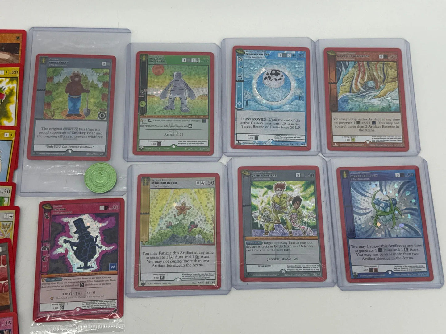 50x 2025 Metazoo Trading Card Game Lot Basic Holo RH Rare Holographic TCG