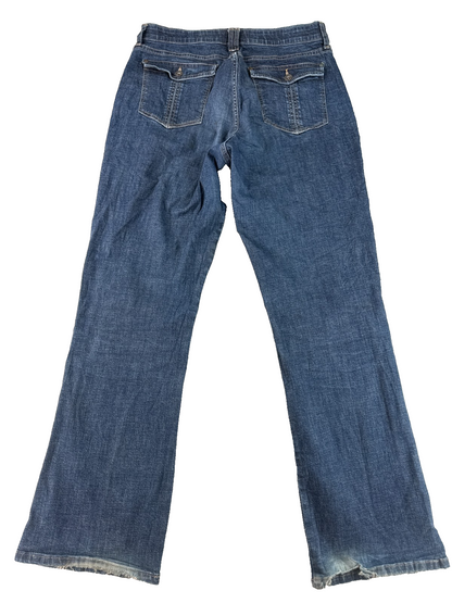Lee Comfort Waistband Stretch Bootcut Jeans Women’s 12 Medium Blue Denim