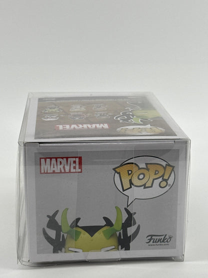 Funko Pop Marvel Infinity Warps Madame Hel #862 Green Vinyl Figure W Protector