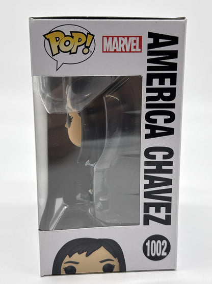 Funko Pop Marvel Doctor Strange America Chavez #1002 Vinyl Figure Multicolor