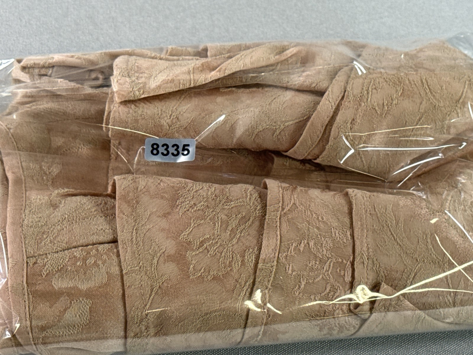 KAREN MILLEN SK035/S00S Midi Skirt 14 Beige Floral Print Viscose Acetate Length