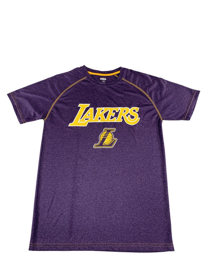 Los Angeles Lakers Shirt Mens Medium NBA Basketball Polyester Lightweight Tee