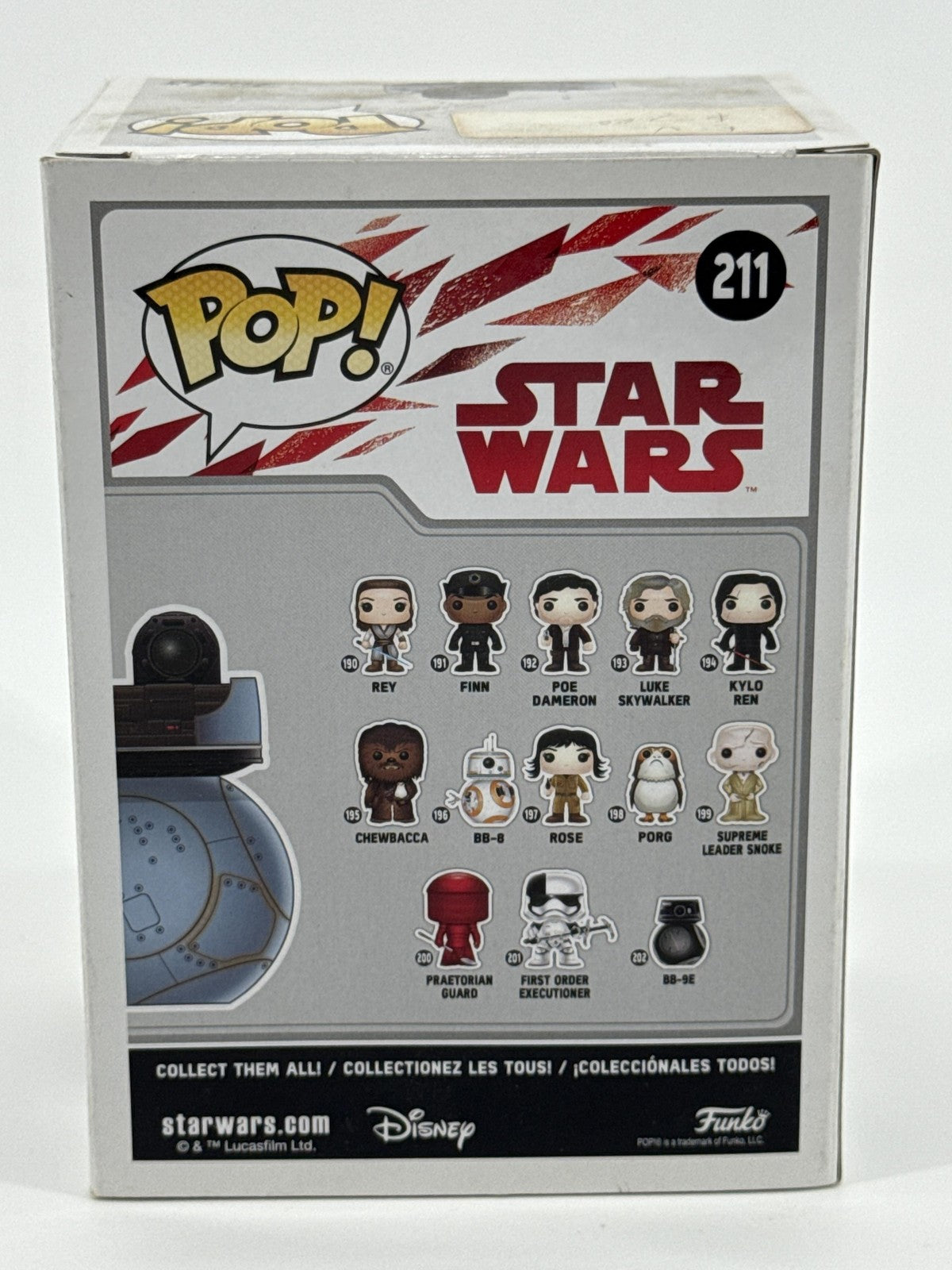 Funko Pop Star Wars Resistance BB Unit 211 Figure Walmart Exclusive Blue Vinyl