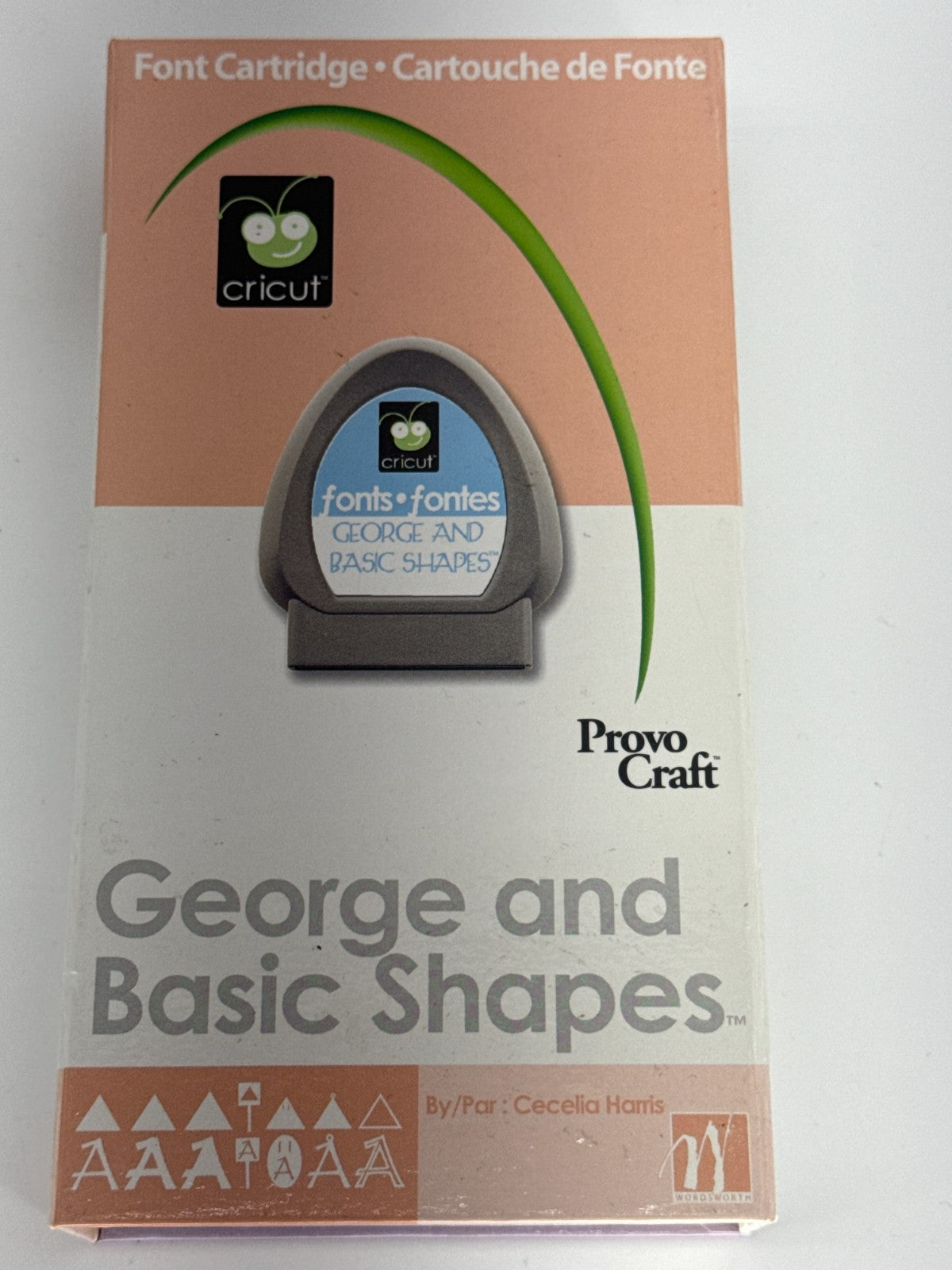 Cricut Personal Electronic Cutter Machine w George Shapes Stamped Cartridges