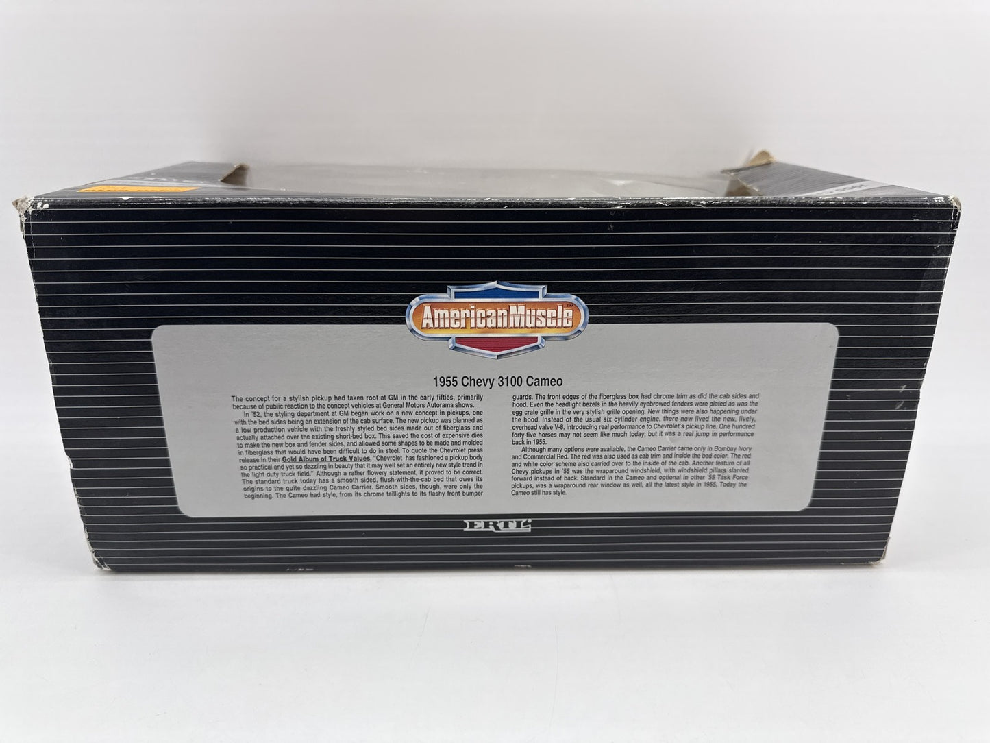 ERTL Chevy Cameo Die Cast Model 1:18 Scale White