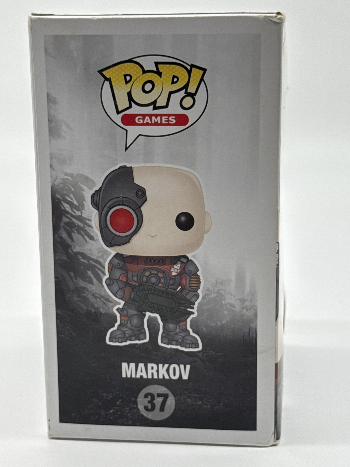 Funko Pop Games Evolve Markov #37 Vinyl Figure Standard Multicolor Boxed Red NWT