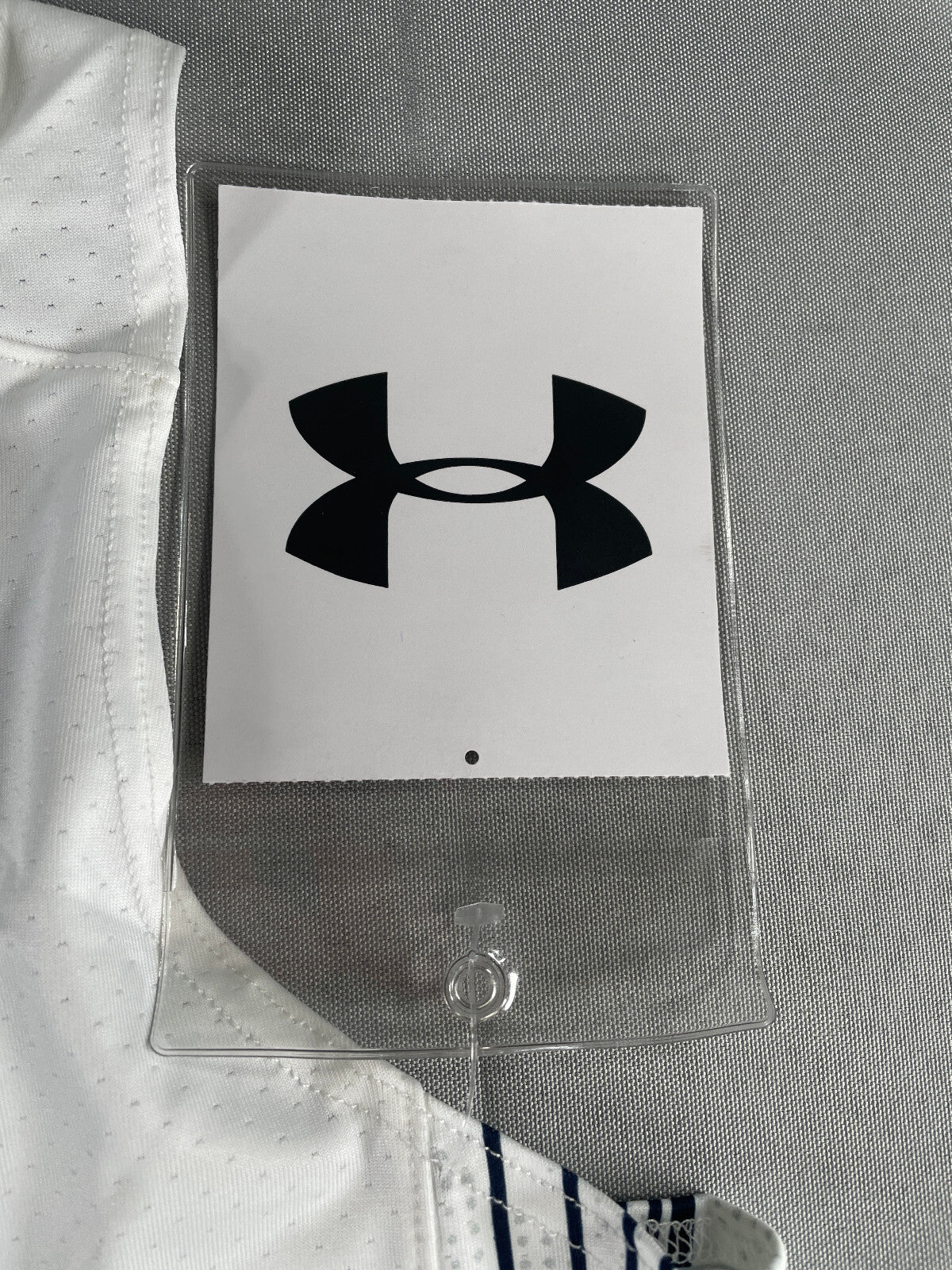 Under Armour Cal 12 Basketball Jersey SM White Racerback Sleeveless NWT Apparel