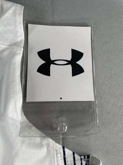 Under Armour Cal 12 Basketball Jersey SM White Racerback Sleeveless NWT Apparel